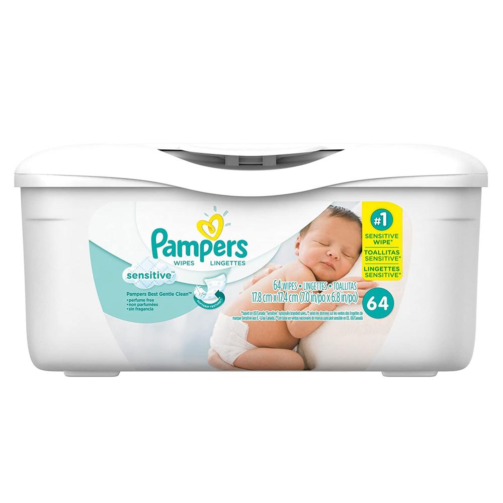 Toallitas Húmedas Pampers Wipes Sensitive 64 Unidades Precio Guatemala